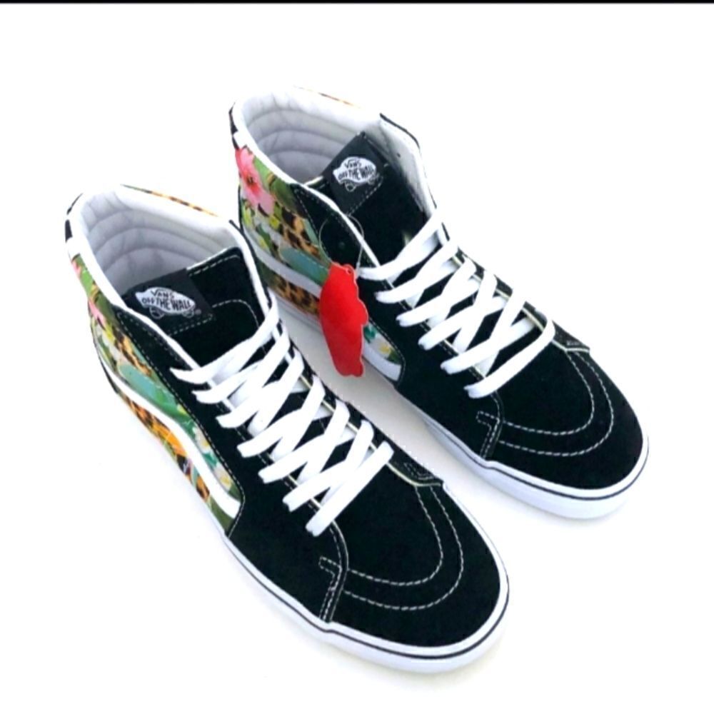 VANS Men's SK8 Hi Tropical Leopard Sneaker 10 NWT